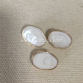 Alloy buttons with Pearl